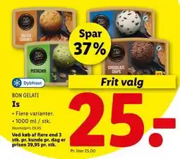 Lidl Is, DKK 25 tilbud