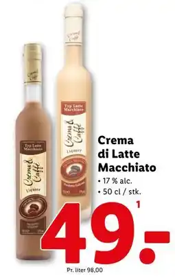 Lidl Crema di Latte Macchiato, DKK 49 tilbud