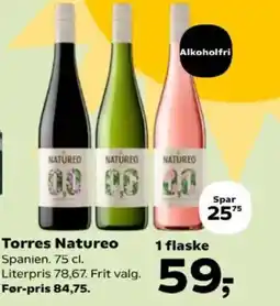 Kvickly Torres Natureo Spanien. tilbud