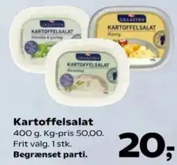Kvickly Kartoffelsalat tilbud