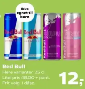 Kvickly Red Bull tilbud