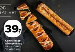 Kvickly Kanel- eller wienerstang* tilbud