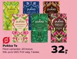 Kvickly Pukka Te tilbud