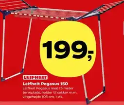 Kvickly LEIFHEIT Leifheit Pegasus 150 tilbud