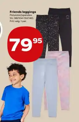 Kvickly Friends leggings tilbud