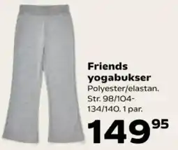 Kvickly Friends yogabukser tilbud