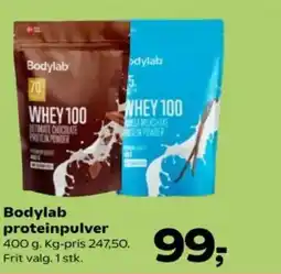Kvickly Bodylab proteinpulver tilbud