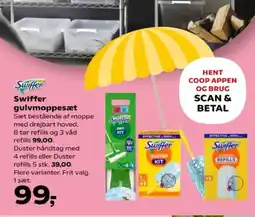 Kvickly Swiffer gulvmoppesæt tilbud
