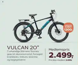 Kvickly VULCAN 20" tilbud