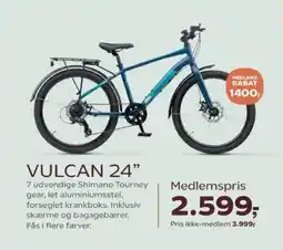 Kvickly VULCAN 24" tilbud