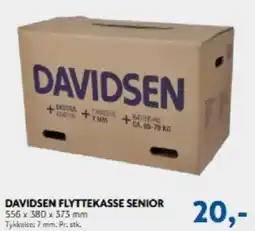 Davidsen DAVIDSEN FLYTTEKASSE SENIOR tilbud