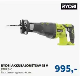 Davidsen RYOBI AKKUBAJONETSAV 18 V R18RS-0 tilbud