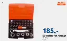 Davidsen BAHCO MINI TOP-/BITSSÆT tilbud