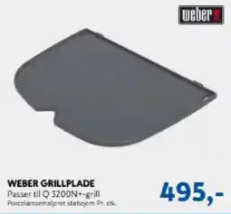 Davidsen WEBER GRILLPLADE . tilbud