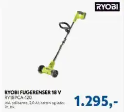 Davidsen RYOBI FUGERENSER 18 V RY18PCA-120 tilbud