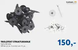 Davidsen TROLDTEKT STRUKTURSKRUE tilbud