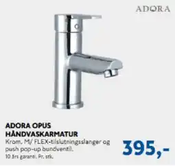 Davidsen ADORA OPUS HÅNDVASKARMATUR tilbud