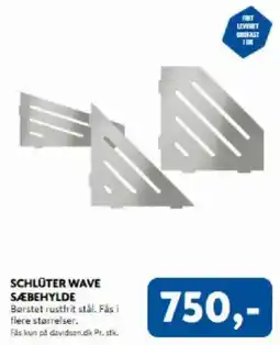 Davidsen SCHLÜTER WAVE SÆBEHYLDE tilbud