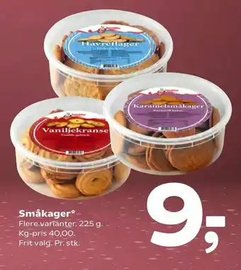 Småkager
