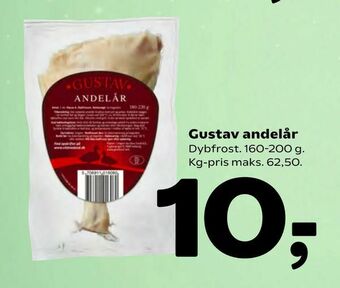Gustav andelår