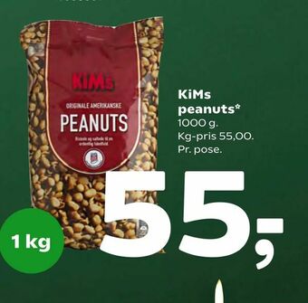 Coop 365 KiMs peanuts* tilbud
