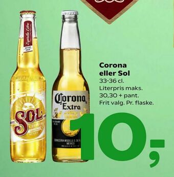 Coop 365 Corona eller Sol tilbud