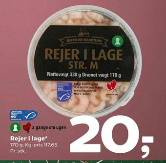 Coop 365 Rejer i lage tilbud