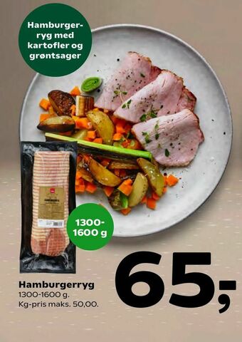 Coop 365 Hamburgerryg tilbud