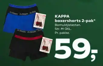 Coop 365 KAPPA boxershorts 2-pak tilbud