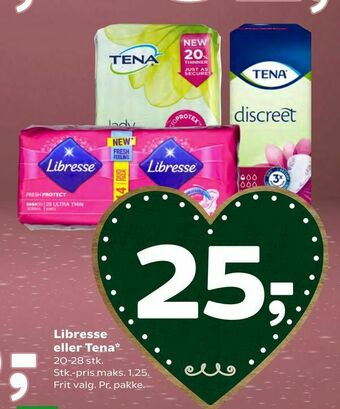 Coop 365 Libresse eller Tena tilbud