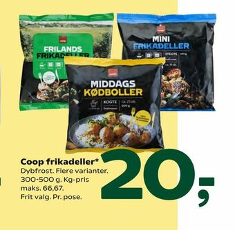 Coop 365 Coop frikadeller tilbud