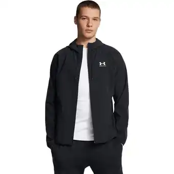 Sport 24 Under Armour Stretch Woven Windbreaker Jakke Herre tilbud