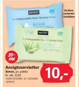 BigDollar Ansigtsservietter tilbud