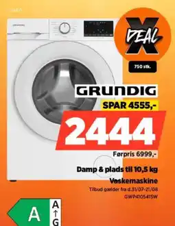 Power GRUNDIG Damp & plads til tilbud