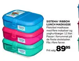 Bog & idé RIBBON LUNCH MADKASSE, DKK 89.95 tilbud