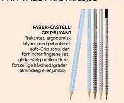 Bog & idé FABER-CASTELL GRIP BLYANT, DKK 50 tilbud