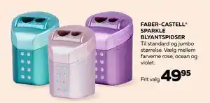 Bog & idé SPARKLE BLYANTSPIDSER, DKK 49.95 tilbud