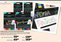 Bog & idé FABER-CASTELL BLACK EDITION FARVEBLYANTER tilbud