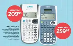 Bog & idé TEXAS TI-30XB ELLER TI-30XS MULTIVIEW tilbud