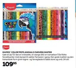 Bog & idé MAPED COLOR'PEPS ANIMALS FARVEBLYANTER, DKK 109.95 tilbud