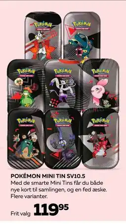 Bog & idé POKÉMON MINI TIN SV10.5, DKK 119.95 tilbud