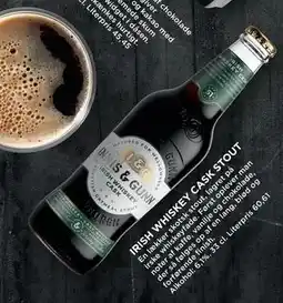 MENY IRISH WHISKEY CASK STOUT, DKK 100 tilbud