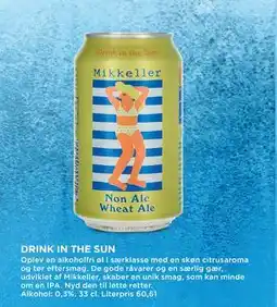 MENY DRINK IN THE SUN, DKK 100 tilbud