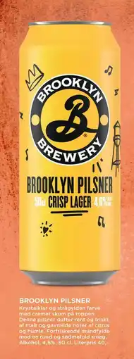 MENY BROOKLYN PILSNER, DKK 100 tilbud