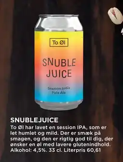 MENY SNUBLEJUICE, DKK 100 tilbud