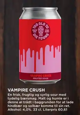 MENY VAMPIRE CRUSH, DKK 100 tilbud