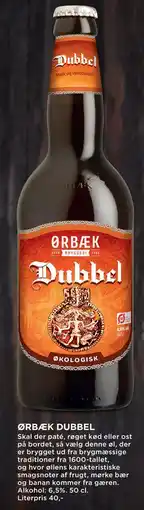 MENY ØRBÆK DUBBEL, DKK 100 tilbud