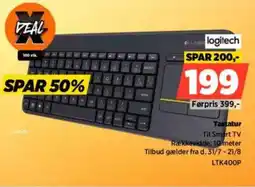 Power LOGITECH Tastatur tilbud