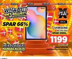 Power SAMSUNG Galaxy Tab S6 Lite Underholdning til hele familien tilbud
