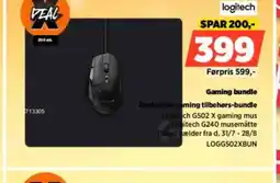Power LOGITECH GaGaming bundle Fantastisk gaming tilbehørs-bundle tilbud
